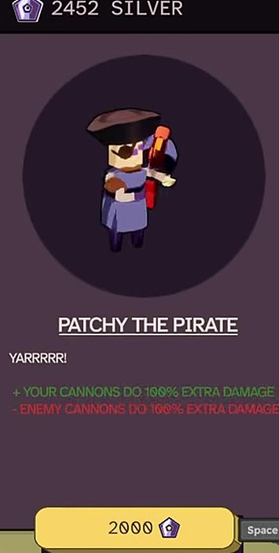Patchy The Pirate captain card